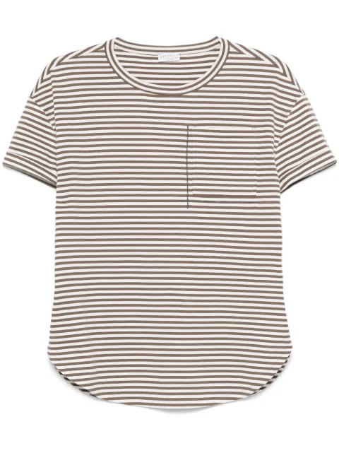 Brunello Cucinelli striped jersey T-shirt