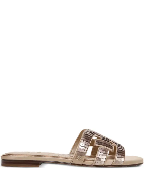 Sam Edelman sequin-embellished flat sandals