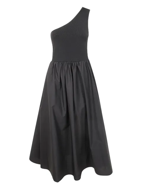 TWINSET vestido midi con hombro descubierto