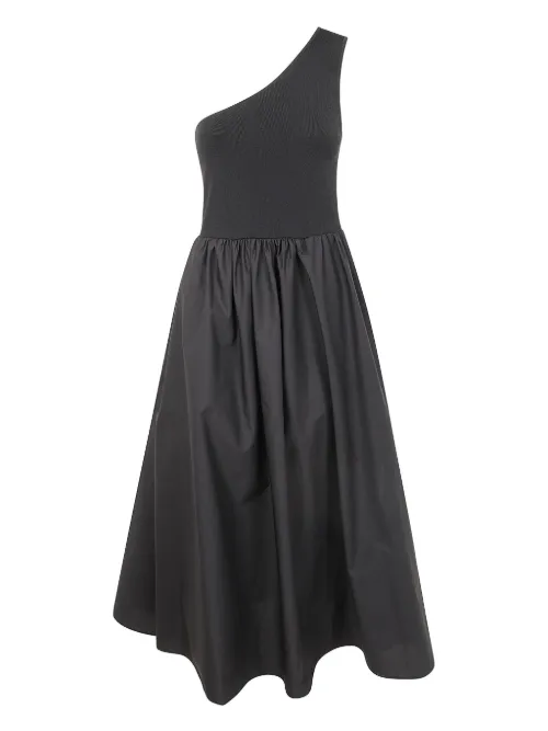 Robe mi-longue à une épaule - TWINSET - Modalova