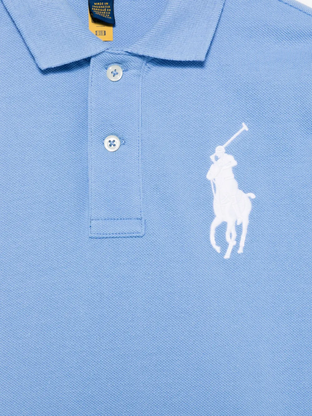 POLO RALPH LAUREN KIDS Katoenen poloshirt Blauw
