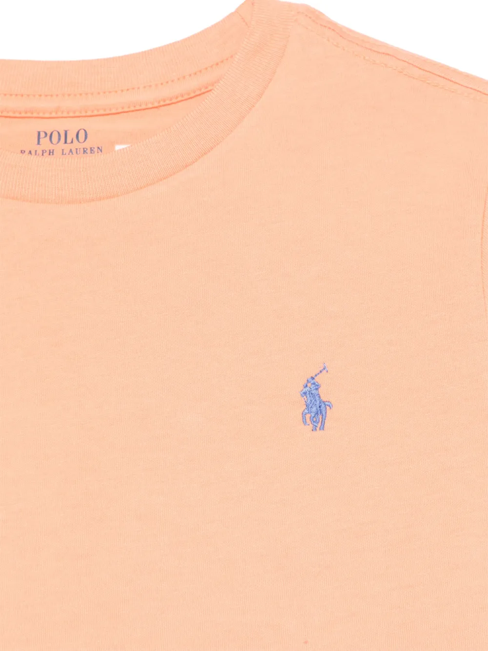 POLO RALPH LAUREN KIDS T-shirt met Polo Pony-patroon Oranje
