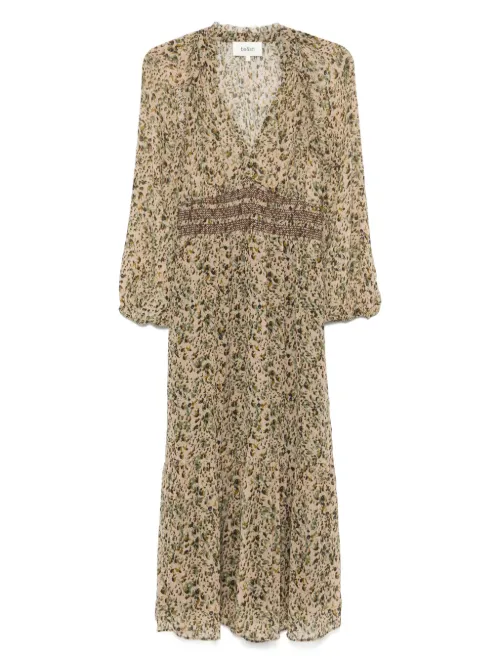 Ba&Sh robe Coraly - Marron - Ba&Sh - Modalova