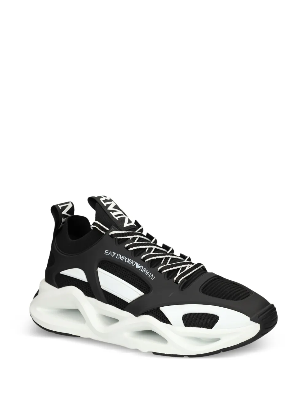 Ea7 Emporio Armani Infinity Cage sneakers Black