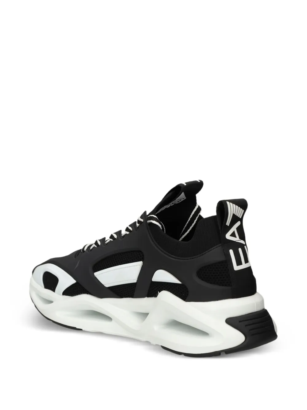 Ea7 Emporio Armani Infinity Cage sneakers Black