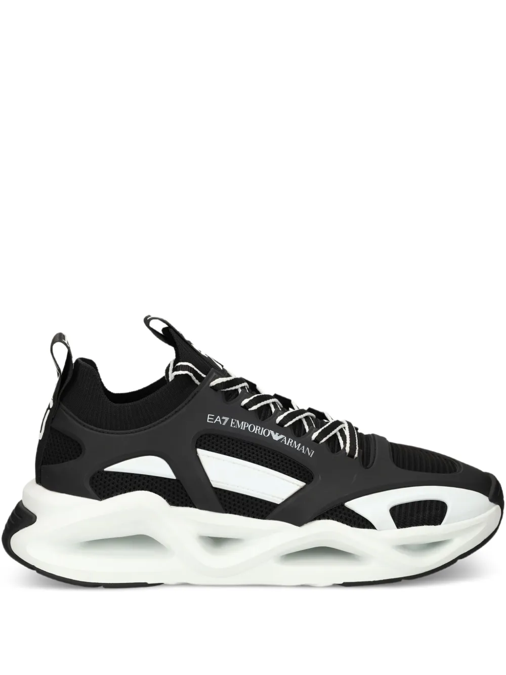 Ea7 Emporio Armani Infinity Cage sneakers Black