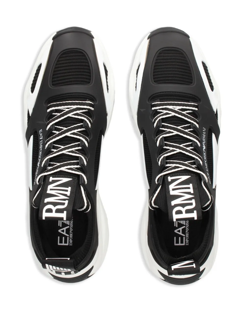 Ea7 Emporio Armani Infinity Cage sneakers Black