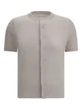 extreme cashmere knitted cardigan - Neutrals