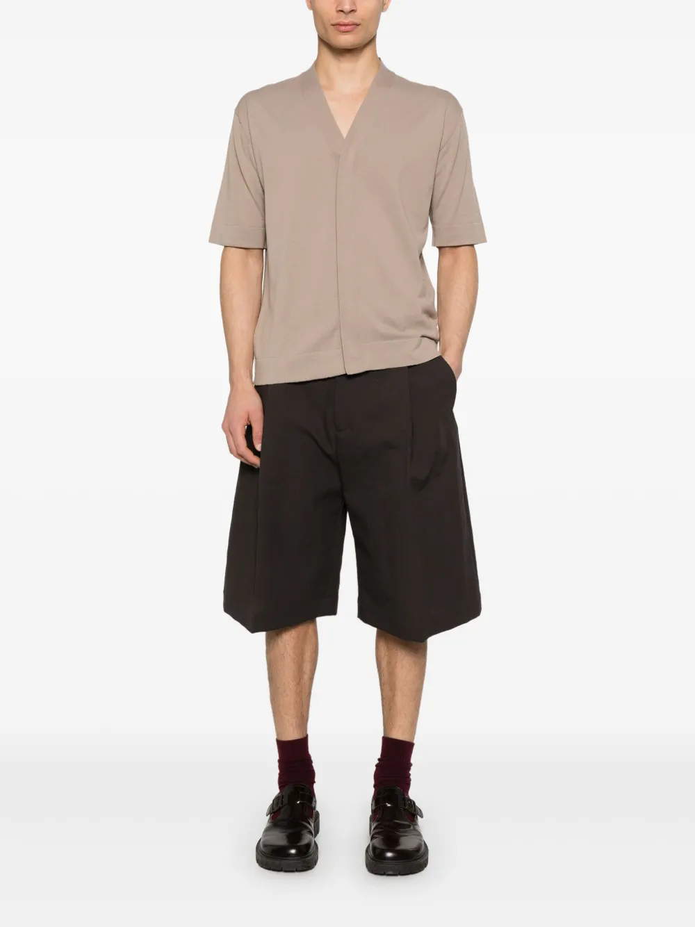 Paolo Pecora cotton short-sleeve cardigan | Cardigans | Image 2