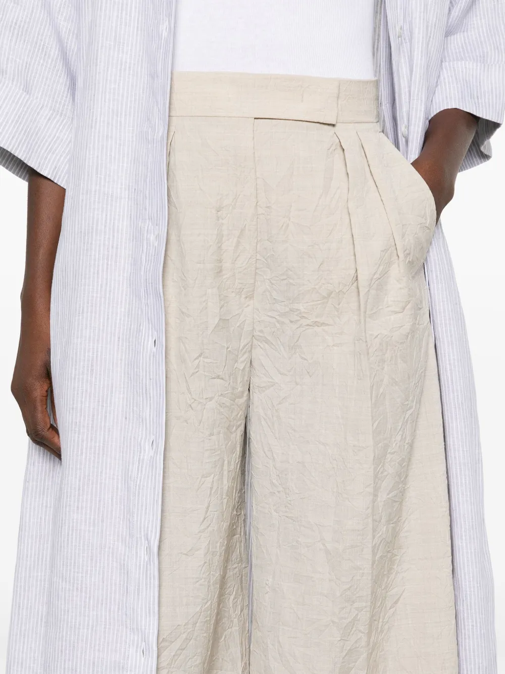 Max Mara Acinos broek Beige