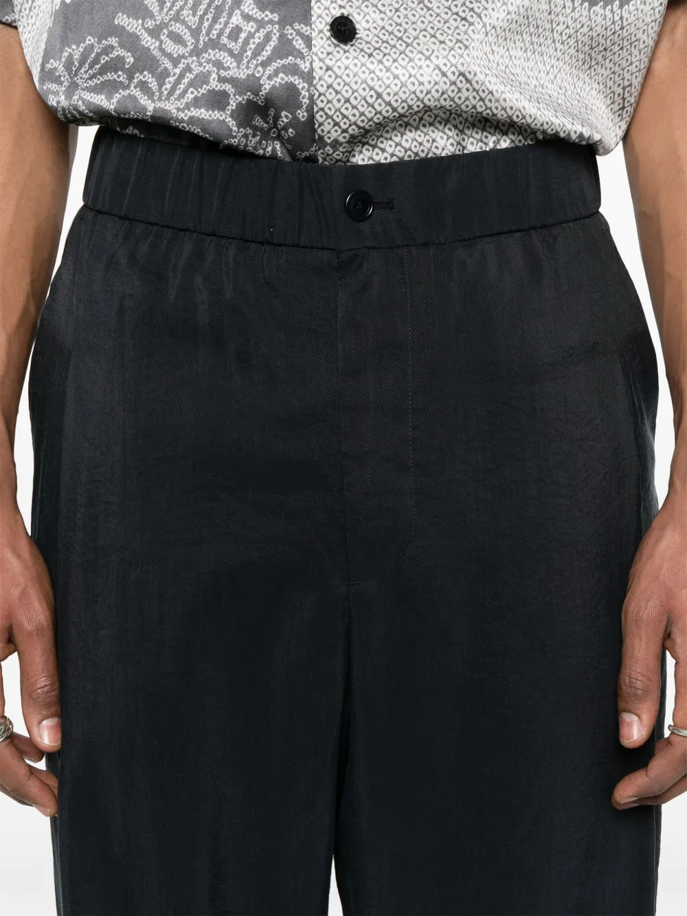 Giorgio Armani Plooibroek Blauw