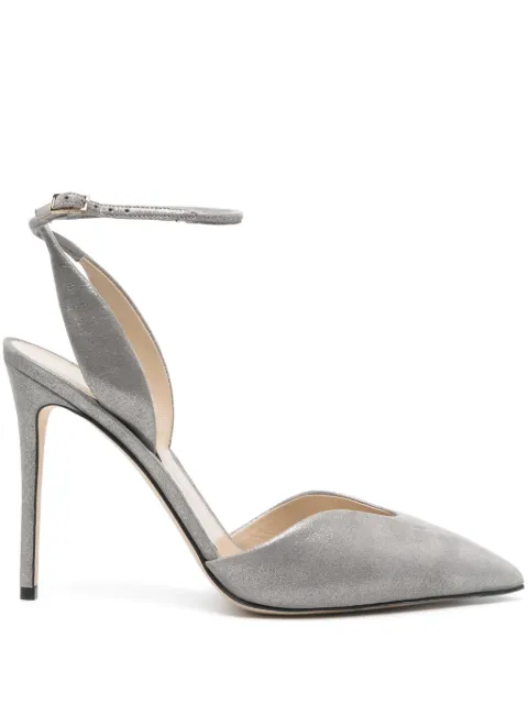 Giorgio Armani zapatillas de gamuza con tacón de 120mm