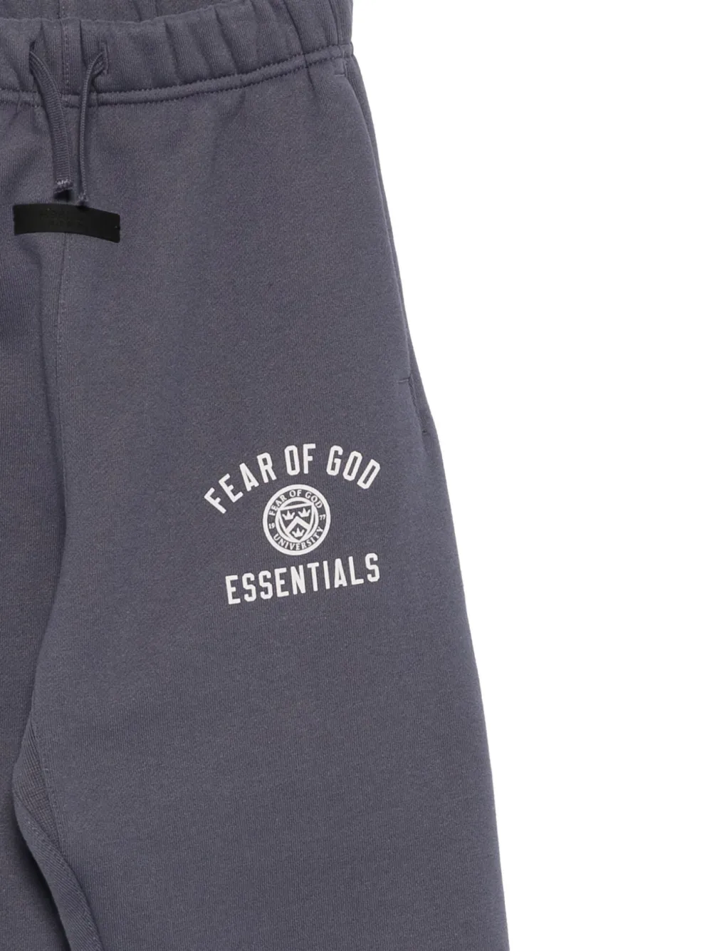 FEAR OF GOD ESSENTIALS KIDS Trainingsbroek met logoprint Blauw