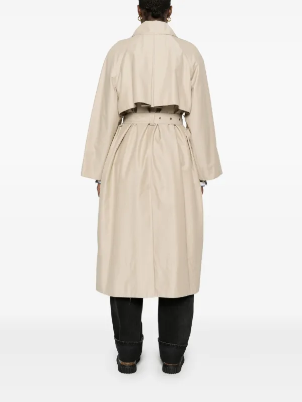 ジャケット・アウター BARBOUR 18SS Big Whitley Trench Coat-38 Barbour WHITLEY Trench Jacket Coat sage green size 36
