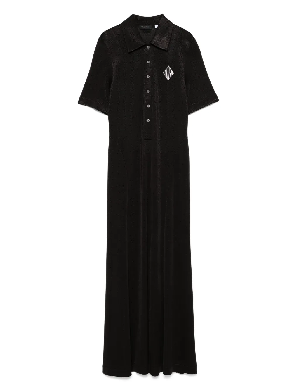 Shop Lacoste Mesh Midi Dress