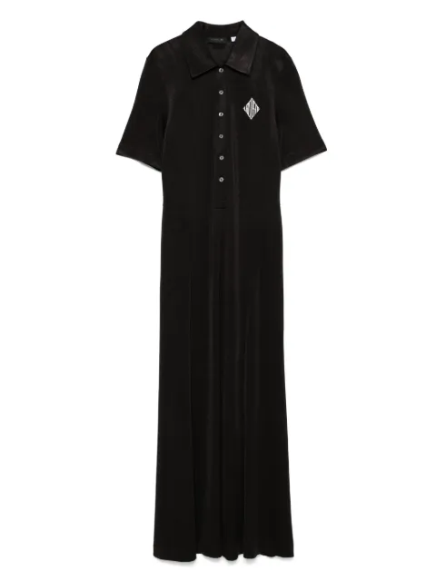Lacoste mesh midi dress