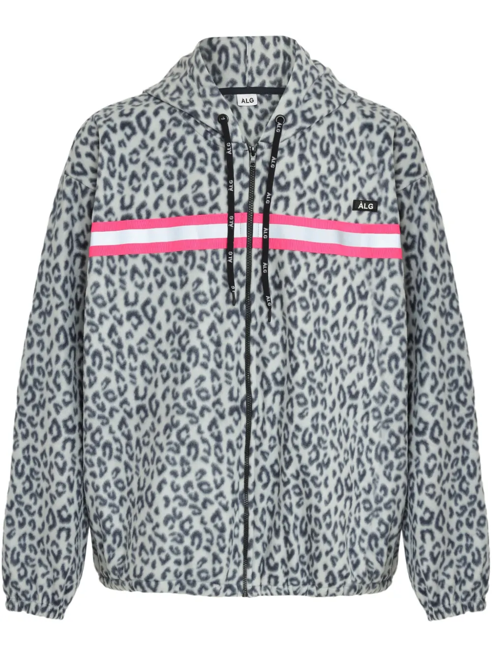 Àlg Jaqueta com estampa de leopardo | Cinza | Image 1