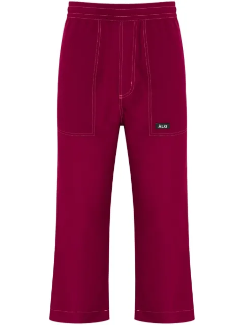 Àlg Calça com patch de logo