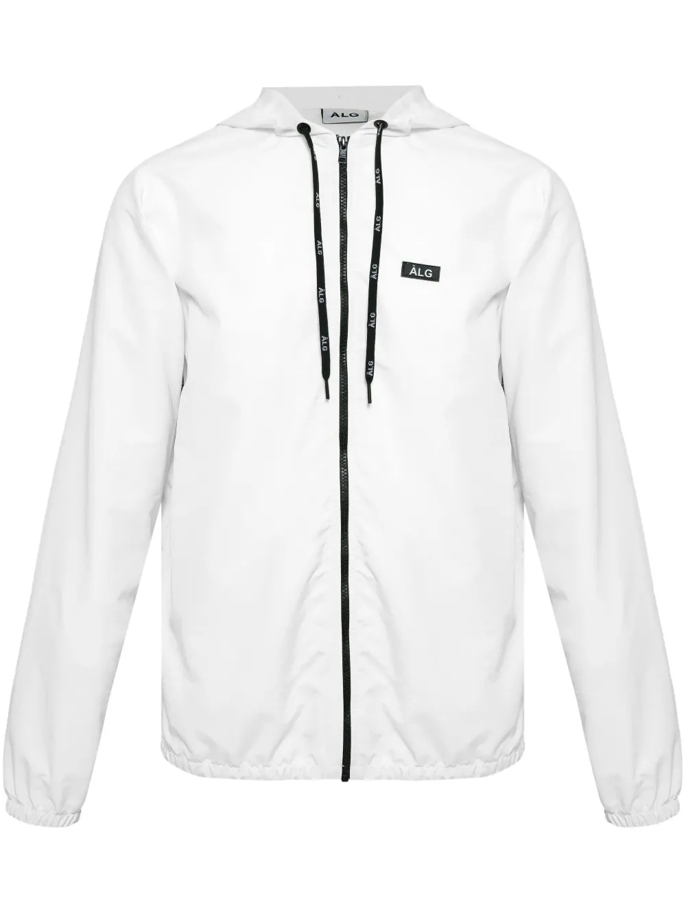 Àlg Jaqueta com patch de logo | Branco | Image 1