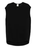 Jan Jan Van Essche ripple jersey tank top - Black