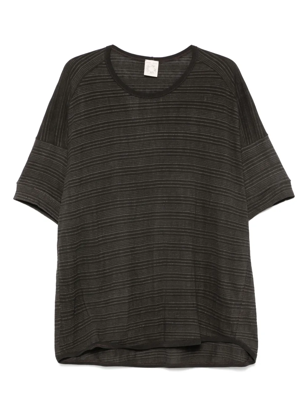 Jan Jan Van Essche ストライプ Tシャツ - ブラウン Jan Jan Van Essche ストライプ Tシャツ - ブラウン