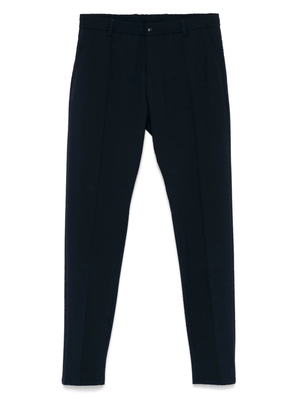 Emporio Armani piped-trim trousers | Blue | Image 1