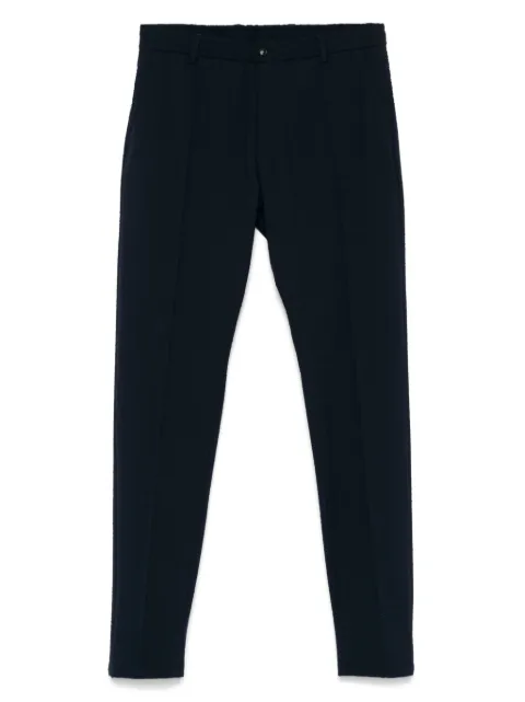 Emporio Armani piped-trim trousers 