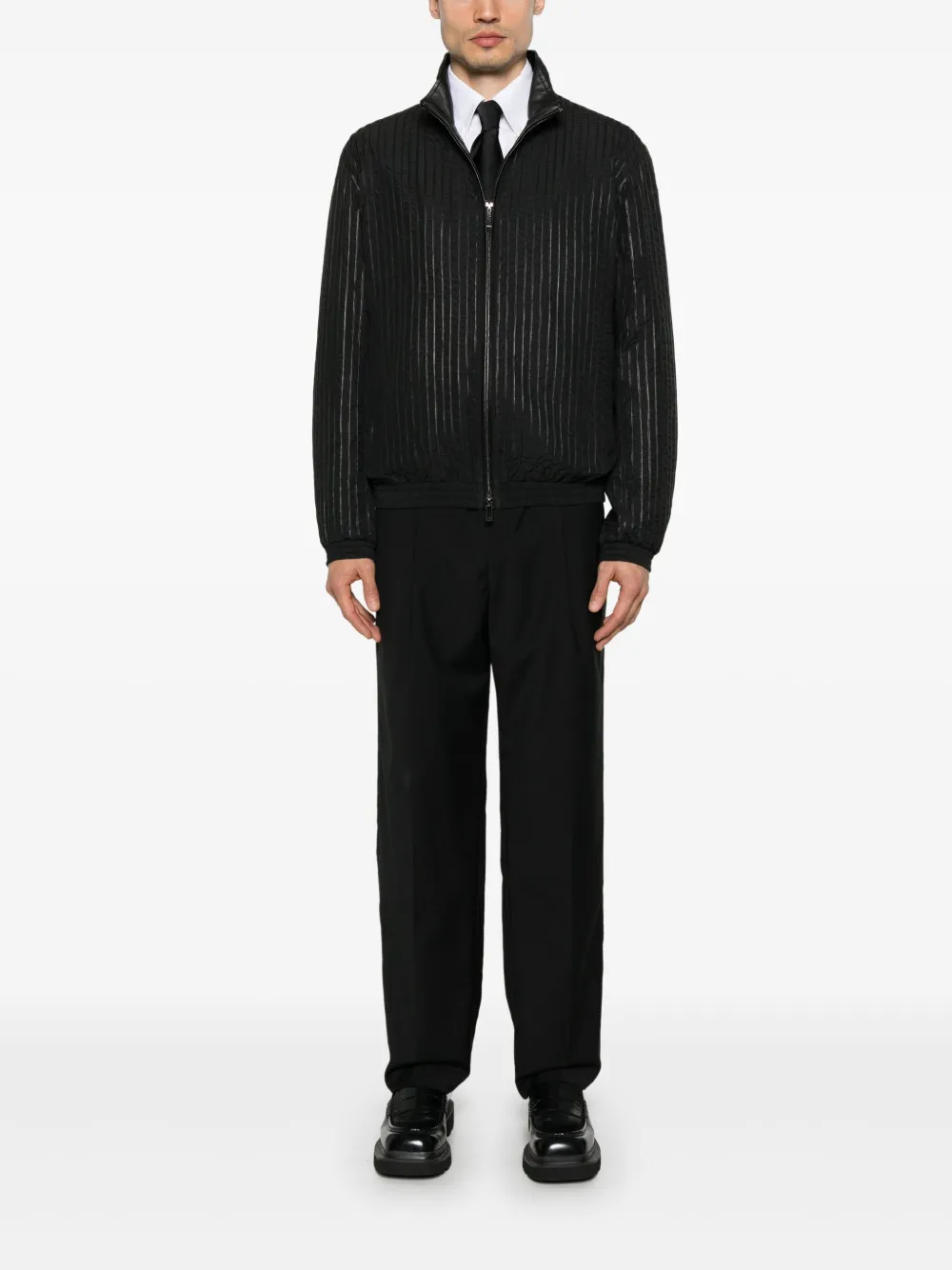 Emporio Armani Giacca a righe | Bomber | Image 2