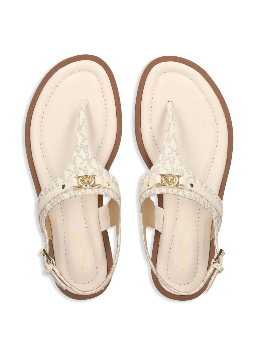 Michael Kors Mandy sandals Neutrals