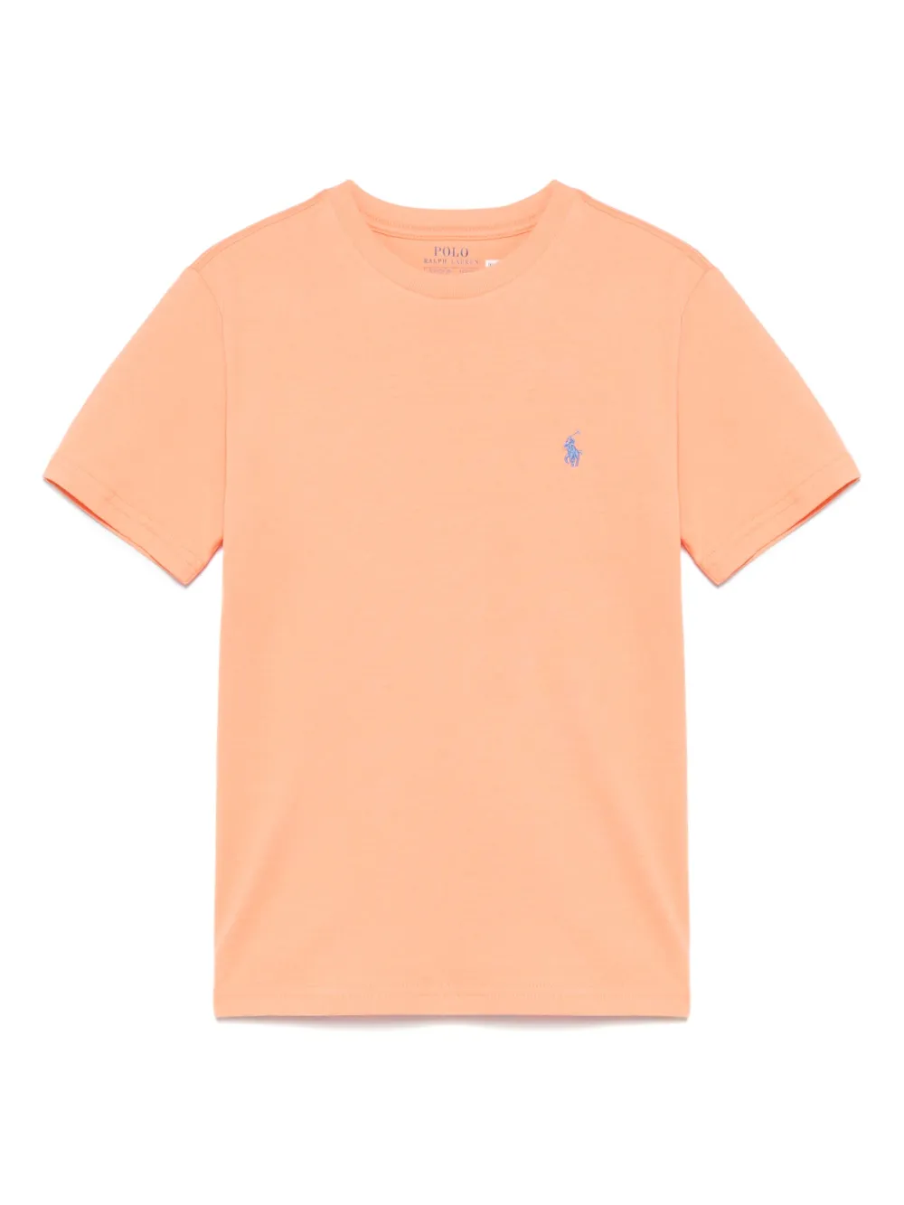 POLO RALPH LAUREN KIDS Katoenen jersey T-shirt Oranje