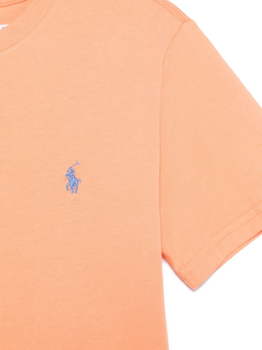 POLO RALPH LAUREN KIDS Katoenen jersey T-shirt Oranje