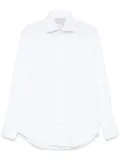 Eleventy cutaway-collar shirt - White
