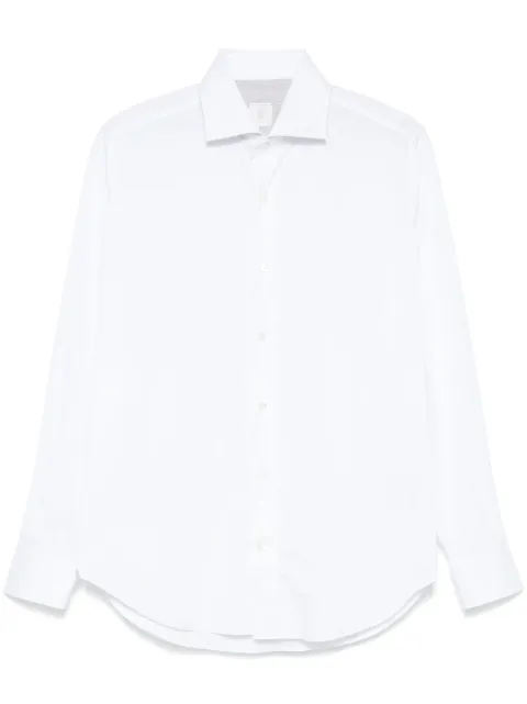 Eleventy cutaway-collar shirt