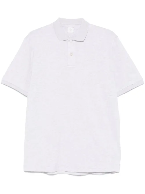 Eleventy polo en coton - Gris - Eleventy - Modalova