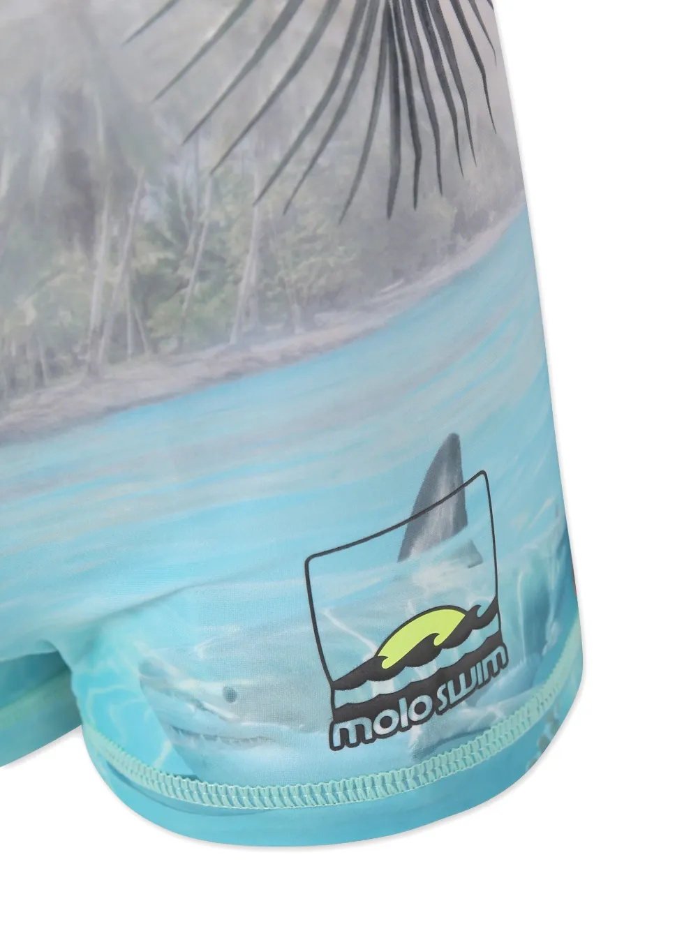 Molo Norton Placed zwembroek Blauw