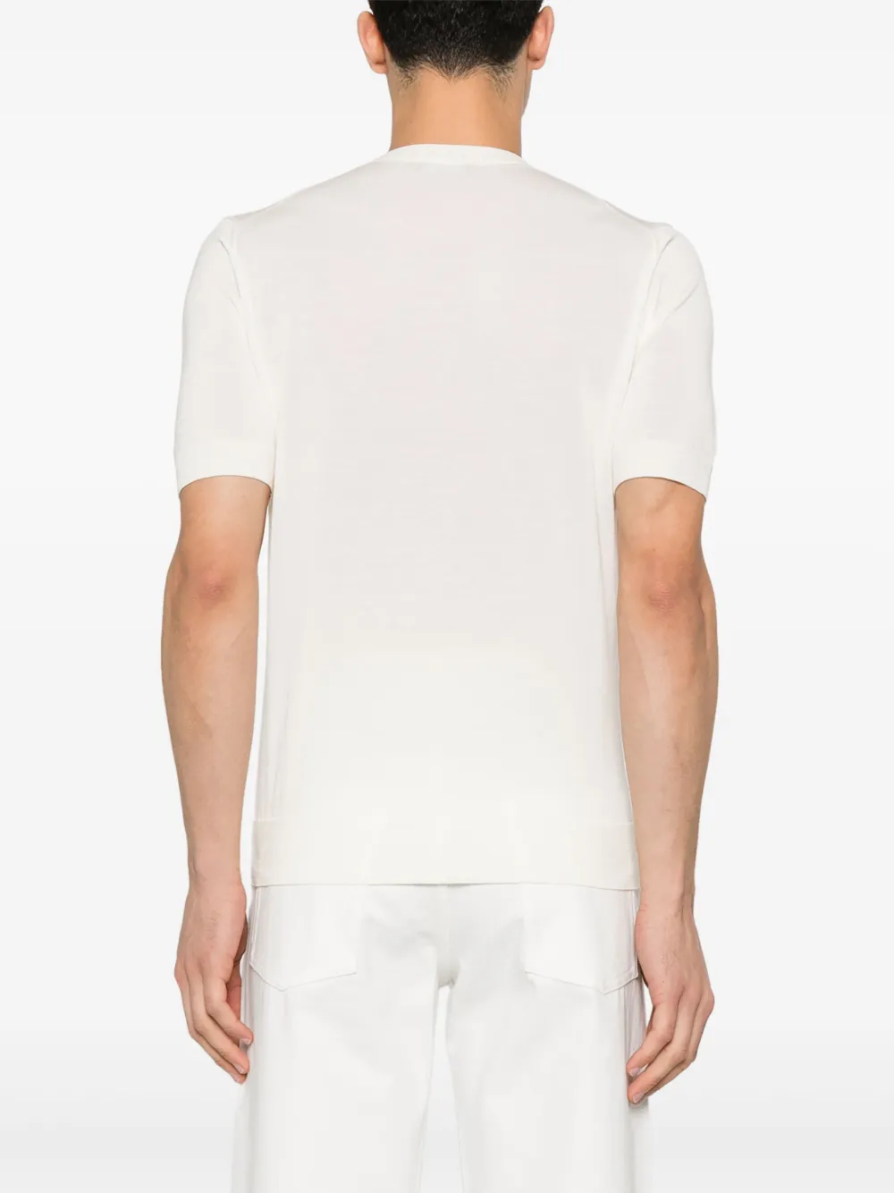 Tagliatore T-shirt met vossenprint Beige
