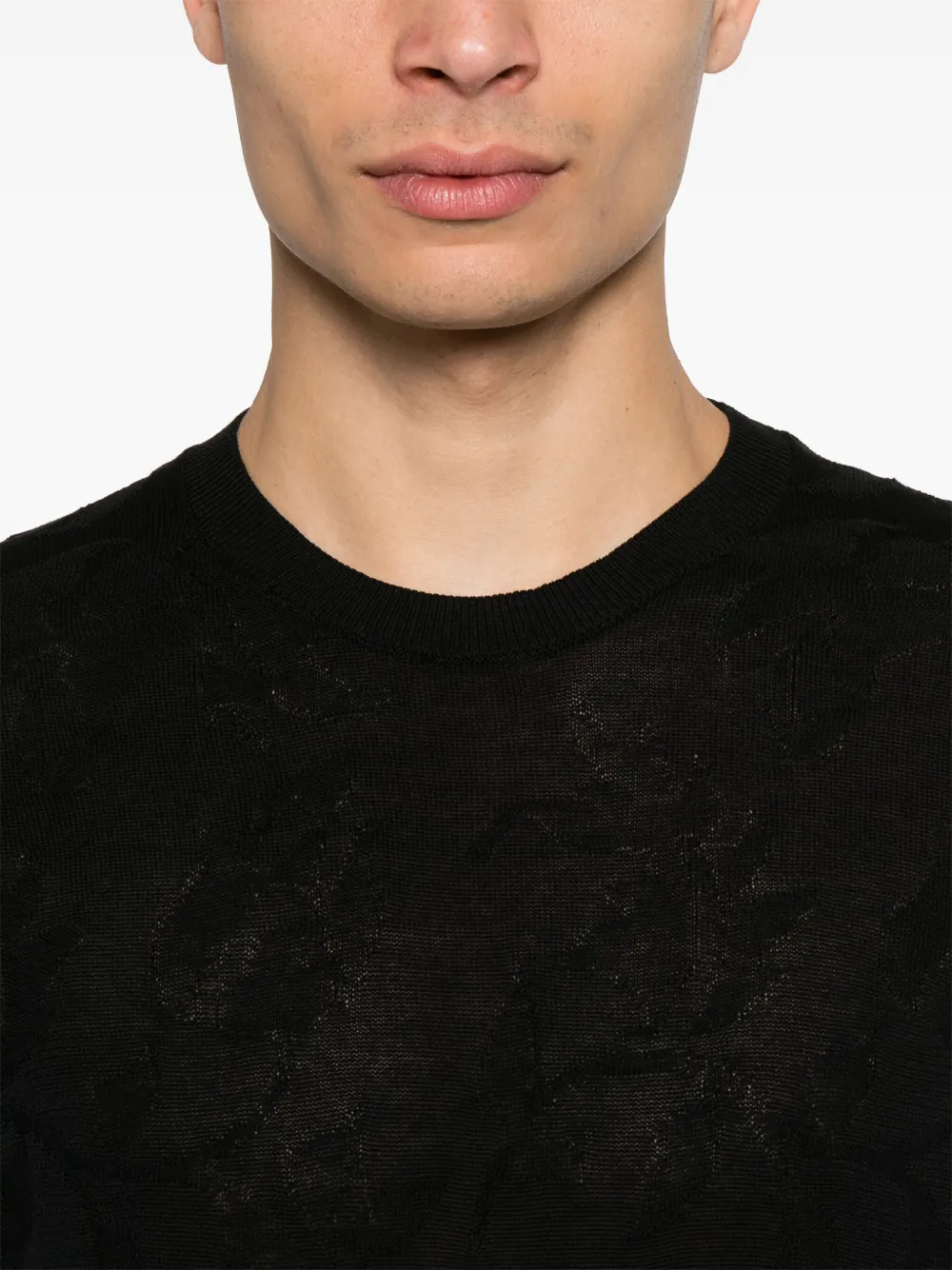 Tagliatore Luka T-shirt Zwart