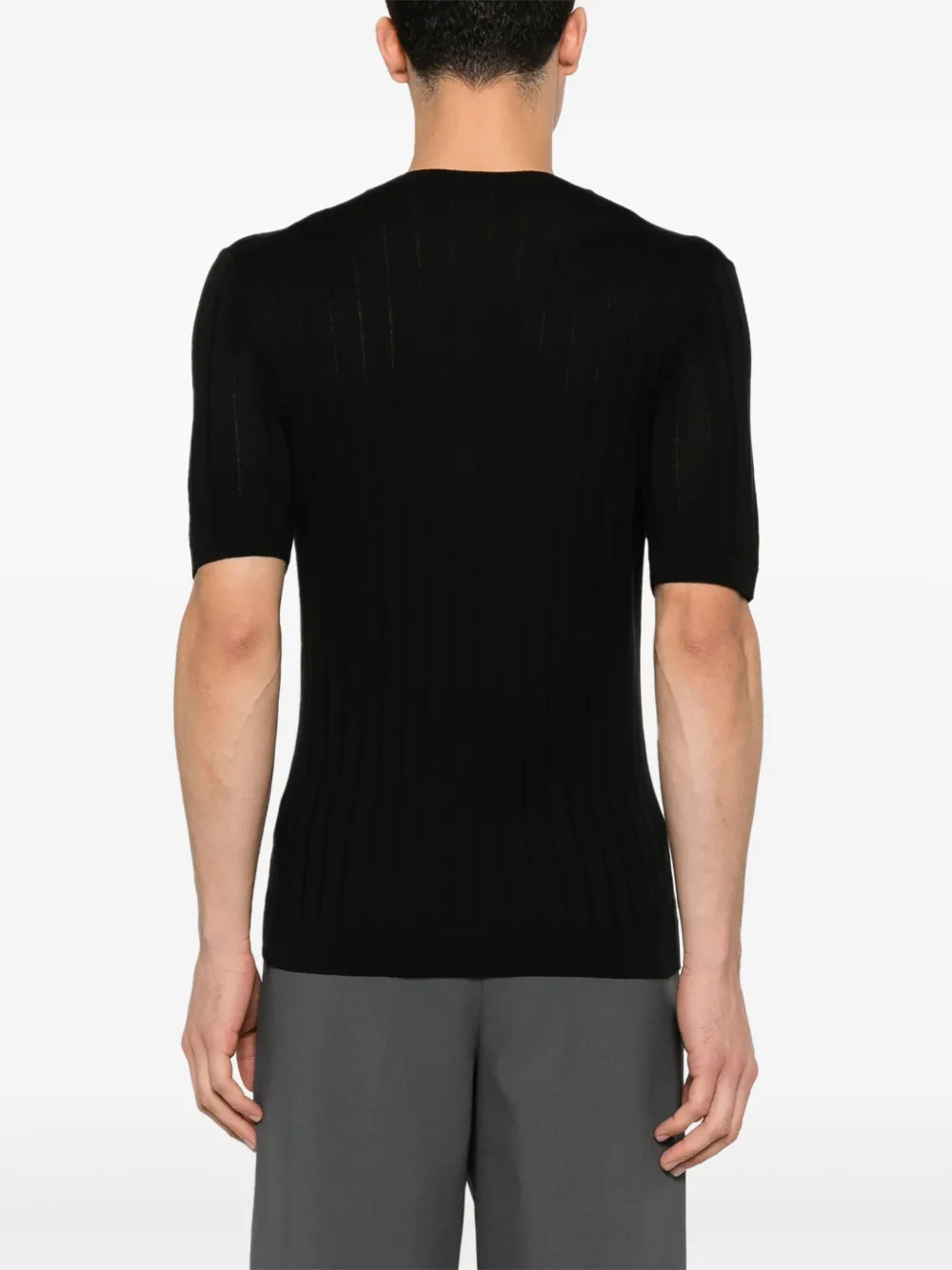 Tagliatore Roden Pe T-shirt Zwart
