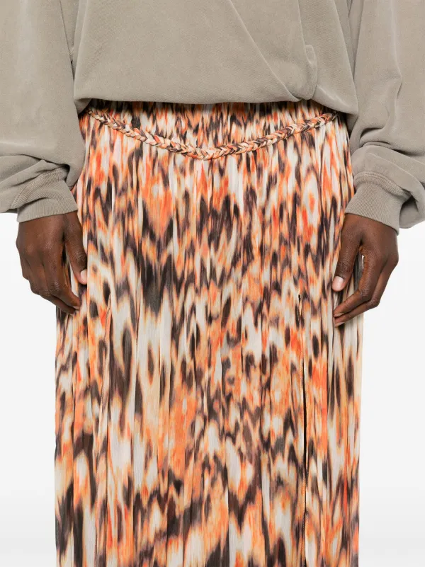 【送料&関税込】Isabel Marant Printed Silk Rolande Skirt Isabel Marant Printed Silk Rolande Skirt | italist