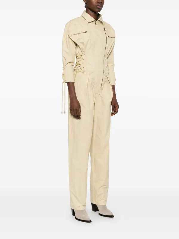 ISABEL MARANT Irianna Jumpsuit | Neutrals | FARFETCH