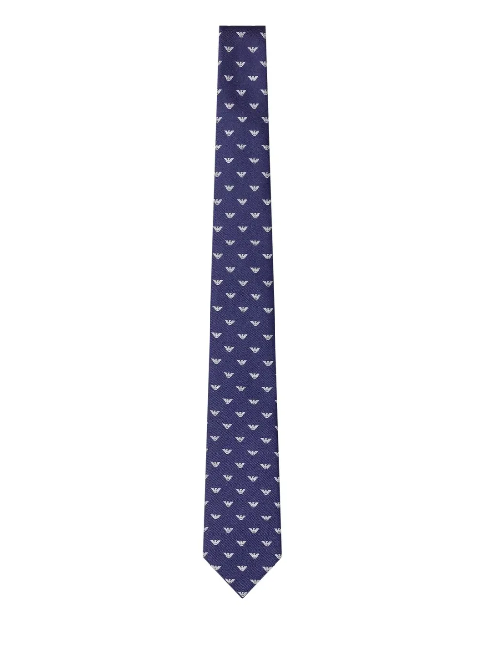 Emporio Armani Zijden stropdas Blauw