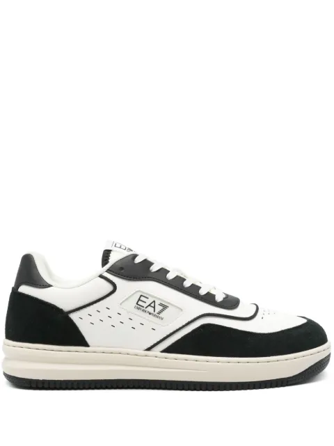 Ea7 Emporio Armani leather sneakers