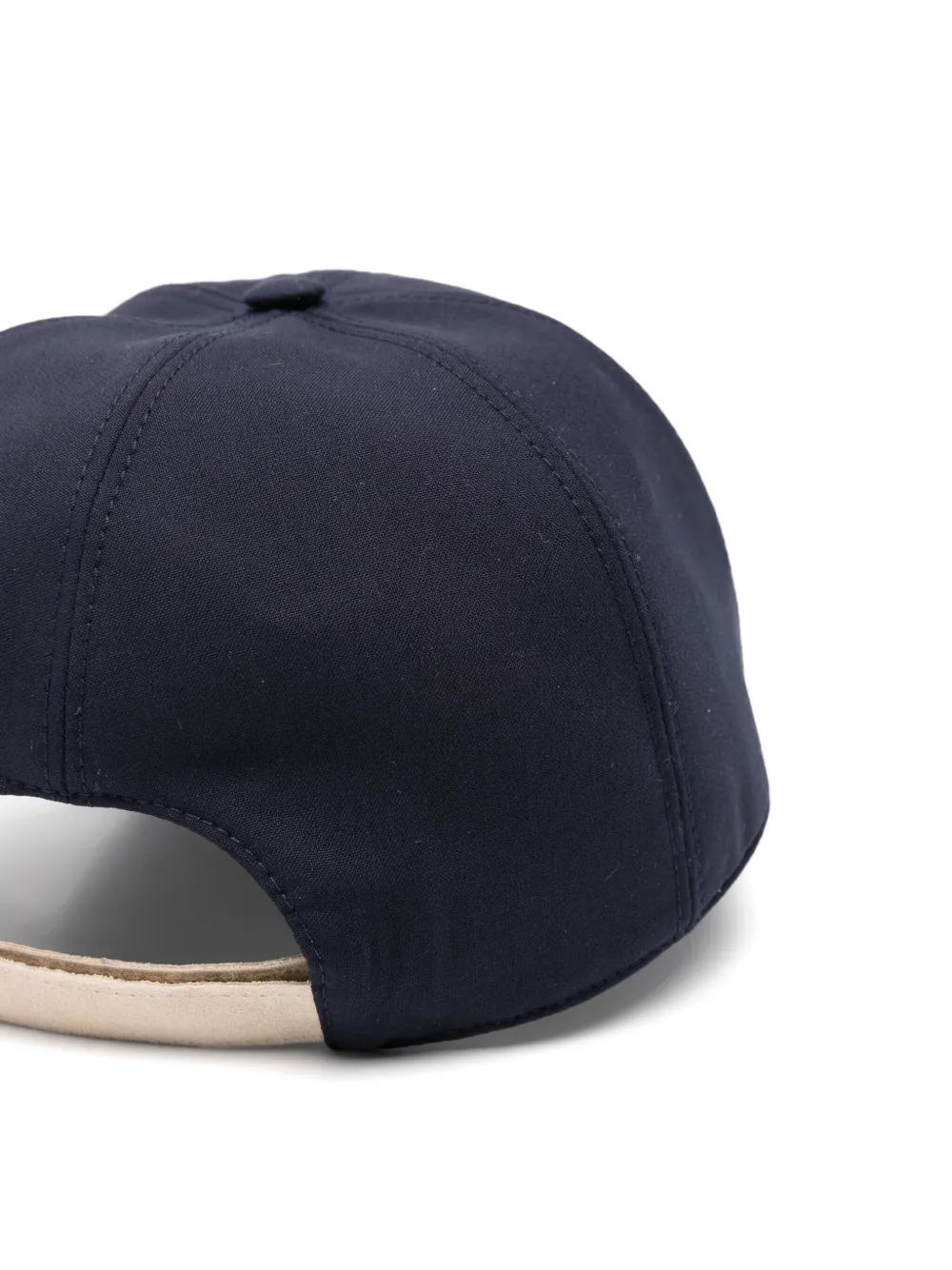 Eleventy Honkbalpet met contrasterende afwerking - Blauw