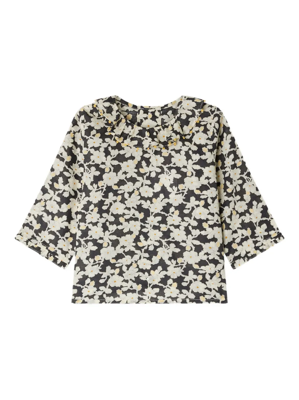 Bonpoint Ganiti shirt Zwart