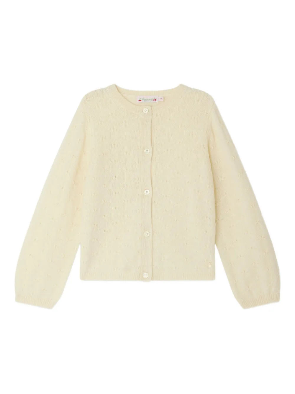 Bonpoint Button-up vest Geel