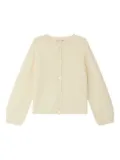 Bonpoint button-up cardigan - Yellow