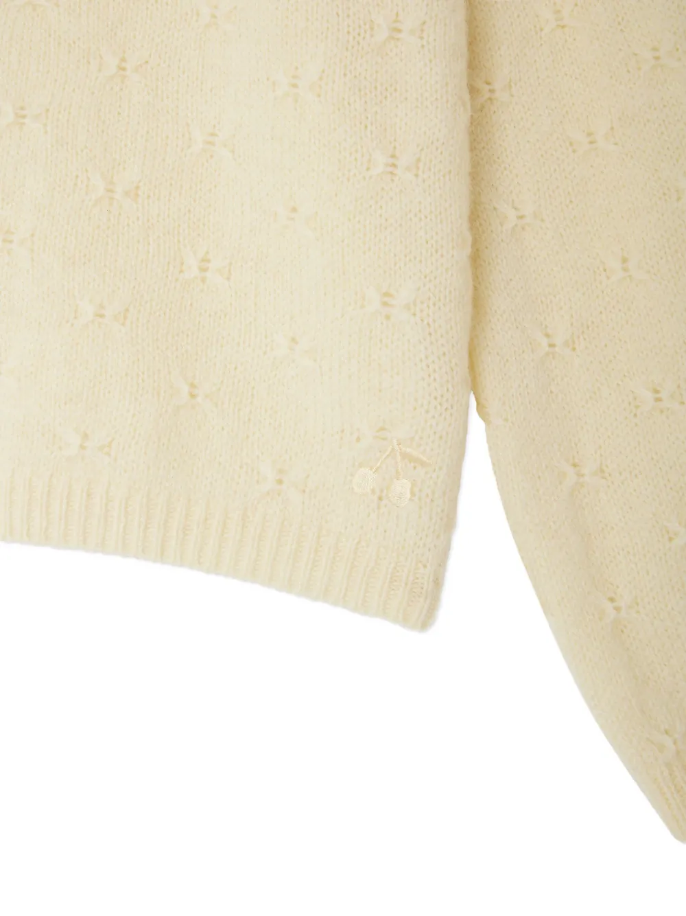 Bonpoint Button-up vest Geel