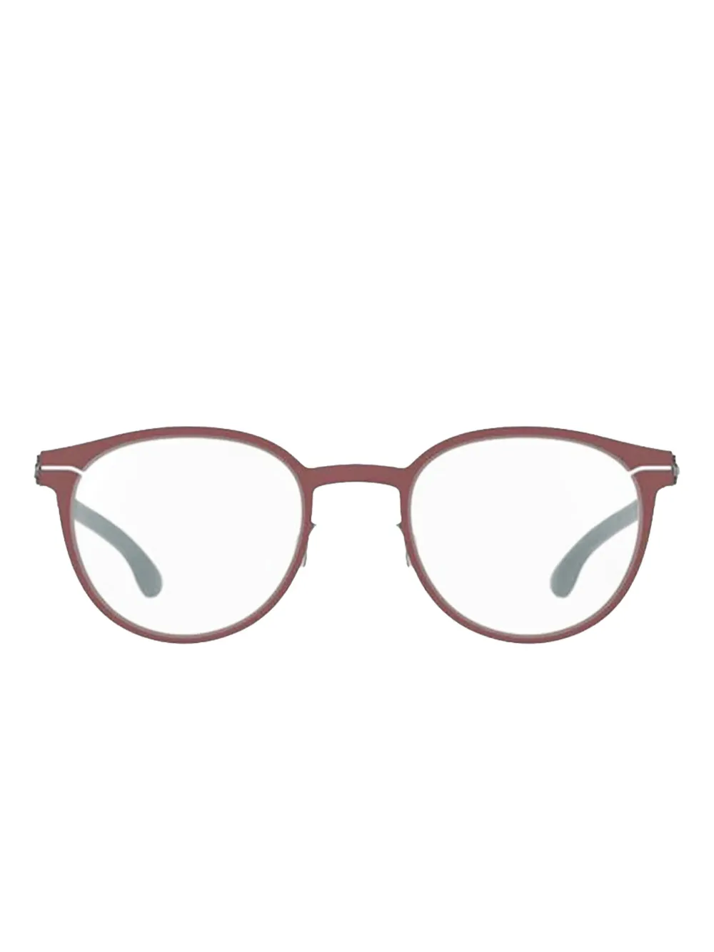 Ic! Berlin Robin round-frame glasses - レッド Ic! Berlin Robin round-frame glasses - レッド