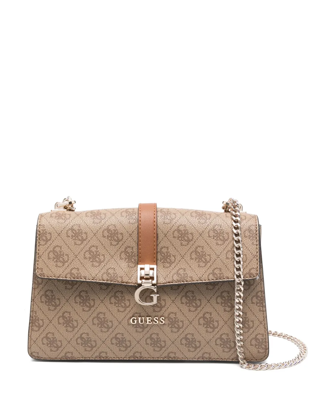 GUESS USA Zamira ショルダーバッグ - ブラウン GUESS USA Zamira ショルダーバッグ - ブラウン
