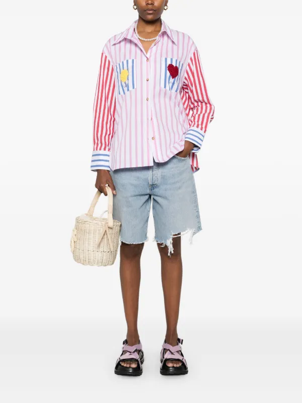 AGOLDE Indra ショートパンツ | ブルー | FARFETCH JP